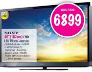Sony FHD LED Tv-40"(102cm)