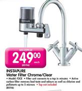 Instapure Water Filter Chrome/Clear