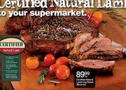 Certified Natural Lamb Leg Roast(Bone-In)-Per kg  