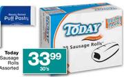  Today Sausage Rolls Assorted-30's