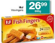 I&J Fish Fingers-600gm