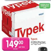 Typek A4 White Office Paper-Per Box