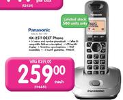 Panasonic KX-2511 DECT Phone-Each