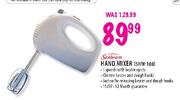 Sunbeam Hand Mixer (SHM-100)