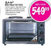 Fuchsware Mini Table Top Oven-30 Ltr