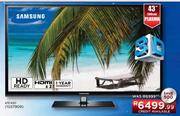 Samsung HD Ready Plasma TV-43"(109cm)