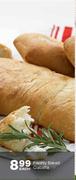 Freshly Baked Ciabatta-Each
