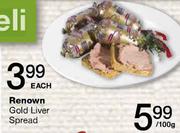 Renown Gold Liver Spread-Each