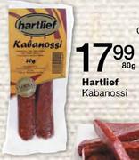 Hartlief Kabanossi-80g