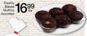Freshly Baked Muffins Assorted-6's