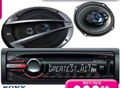 Sony USB/AUX Front Loader Plus 6X9 300W Speakers