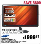 Samsung SyncMaster S24A350H LED Monitor