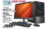 Lenovo H420 Desktop + 18.5" LCD Monitor Bundle 