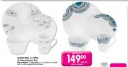 Madeleine or Noir 16 Piece Dinner Set-Per Set