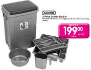 Addis 5 Piece Combo Bin Set-Per Set