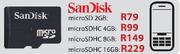 San Disk Micro SD-2GB