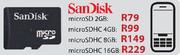San Disk Micro SDHC-16GB