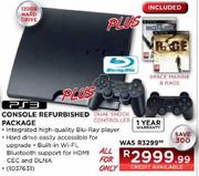 PS3 Console Refurbished Package 