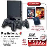 Play Station 2 Console Package 