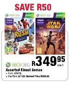 XBOX360 Assorted Kinect Games-Each