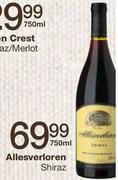 Allesverloren Shiraz- 750ml