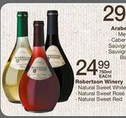 Robertson Winery Naturaly Sweet Red- 750ml