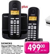 Siemens Gigaset Duo Phones(Model: AL140)-Per Duo