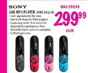 Sony 2GB MP3 Player