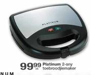 Platinum 2-Sny Toebroodjiemaker-Elk