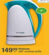 Platinum 360 Degree Cordless Kettle-Each