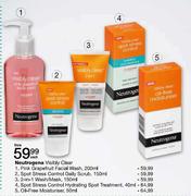 Neutrogena Visibly Clear Pink Grapefruit Facial Wash-200ml-Each