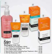 Neutrogena Visibly Clear 2-In-1 Wash/Mask-150ml-Each