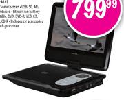 Sinotec 9" Portable DVD Player (PDVD-A18)