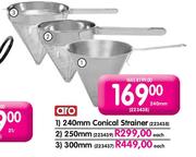 Aro Conical Strainer-250mm