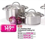 Aro Stainless Steel Professional Cooking Pot-6l