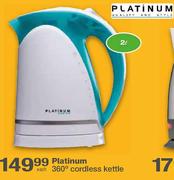 Platinum 360degree Cordless Kettle-Each