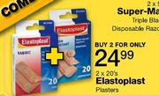 Elastoplast Plasters-2x20's