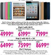 iPad 2 with Wi-Fi + 3G-16GB