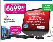 Packard Bell All-in-One 20" Screen Desktop