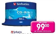 Verbatim 50 Pack CD-R Spindle Pack Per 50 Pack