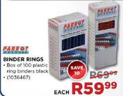 Parrot Binder Rings