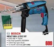 Bosch Impact Drill 8 Piece Set-700W
