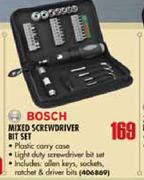 Bosch Mixed Screwdriver Bit Set