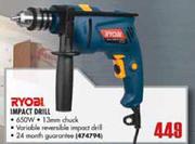 Ryobi Impact Drill-650W