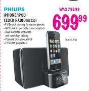 Philips iPhone/iPod Clock Radio (DC220)