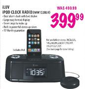 iLuv iPod Clock Radio (IMM153BLK)