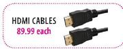 HDMI Cables-each