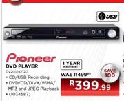 Pioneer DVD Player (DV2012K/120)