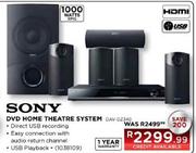 Sony DVD Home Theatre System (DAV-DZ340)