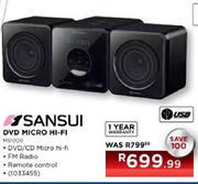 Sansui DVD Micro Hi-Fi (M51000)